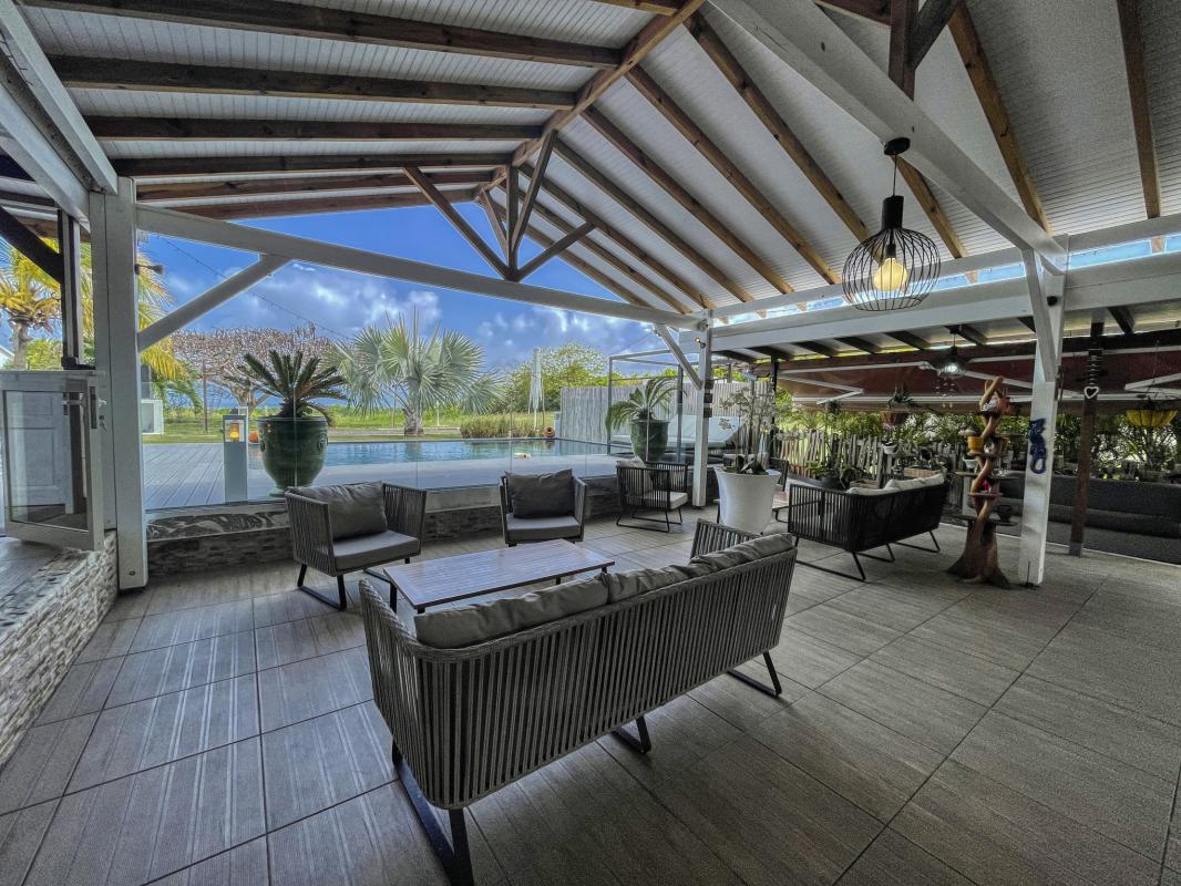 Location villa Guadeloupe Saint François - Villa 4 chambres 10 personnes - Vue Mer - Piscine - Boulodrome (7)